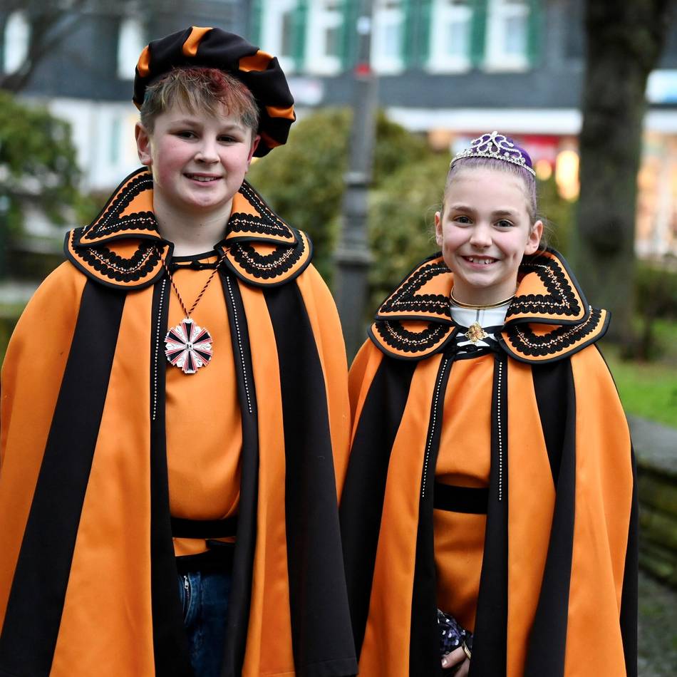 Karneval 2026 in Hückeswagen: Phil und Emilia bilden das neue Prinzenpaar