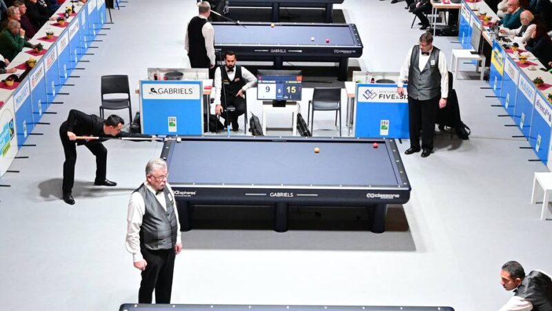 Besonderer Charakter der Billard-WM: Vuvuzelas, Usain Bolt und Fußballatmosphäre – „Das gibt es so nur in Viersen“