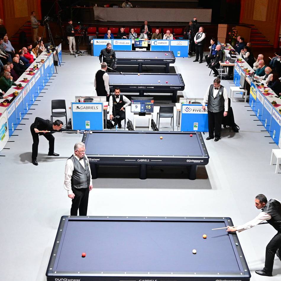 Besonderer Charakter der Billard-WM: Vuvuzelas, Usain Bolt und Fußballatmosphäre – „Das gibt es so nur in Viersen“