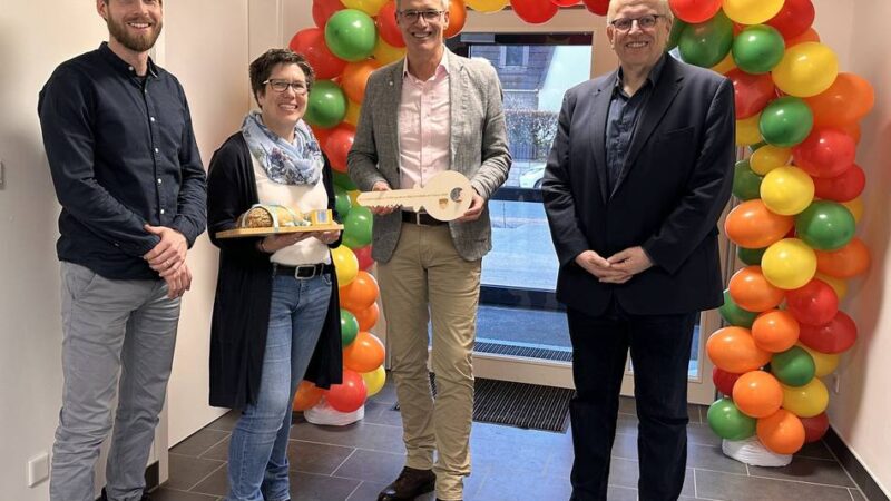 Neue Kita in Voerde eröffnet: „Ein Standort, an dem Kinder jeden Tag wachsen können“