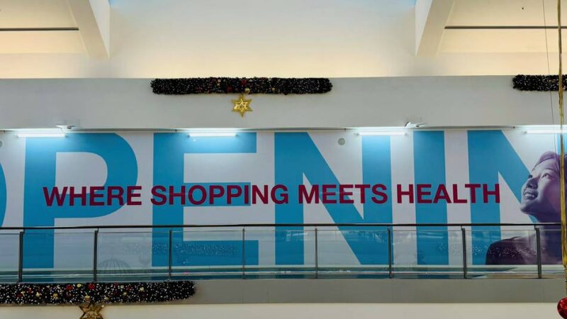 Neusser Mall zwischen Shopping und Gesundheit: Im Rheinpark-Center gibt es jetzt Live-Podcasts