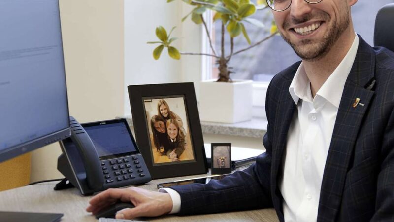 Ludger Staymann seit drei Monaten Alpens Bürgermeister: „Ich bin ein Menschenfreund“