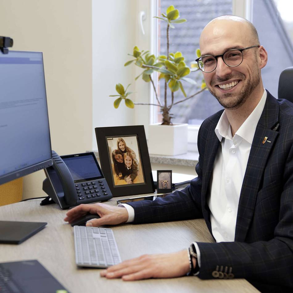 Ludger Staymann seit drei Monaten Alpens Bürgermeister: „Ich bin ein Menschenfreund“