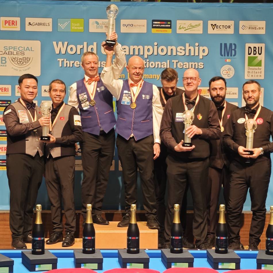 Vorerst letzte Austragung in Viersen: Tickets, Turnierplan und Favoriten – alle Infos zur Billard-WM