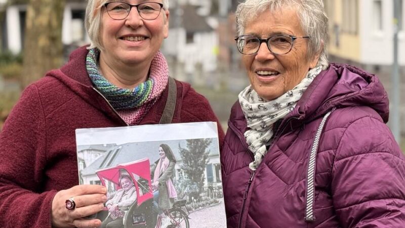 Fahrdienst für Senioren in Kleve: Mit der Rikscha zurück in den Fahrtwind