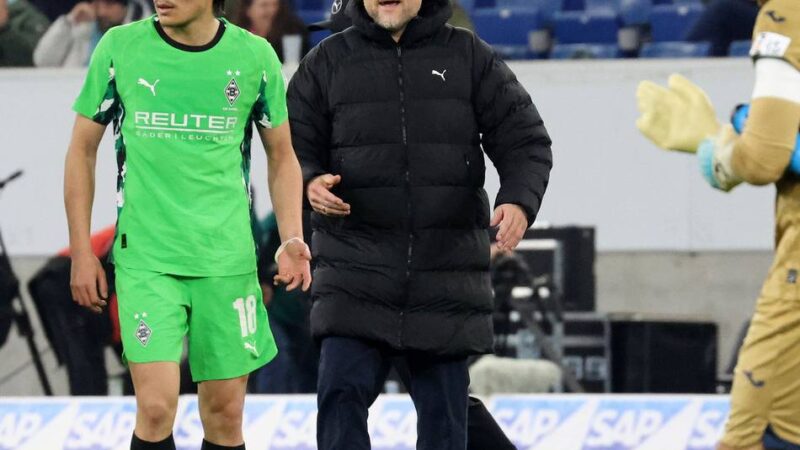 Raus aus dem Trott: Schröder lebt vor, was Gladbach auf dem Rasen fehlt