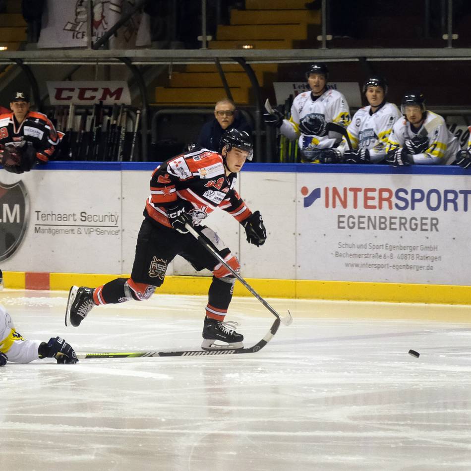 Halbfinale der Eishockey-Regionalliga: Ratingens Kapitän Lamers findet: „Dortmund ist natürlich klarer Favorit“