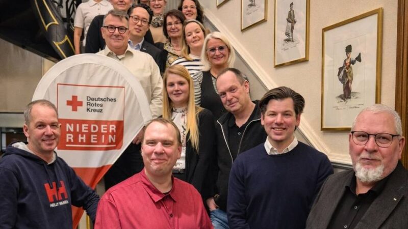 Kreisverband Niederrhein ehrt Mitarbeitende: „In meinen Adern fließt DRK-Blut“