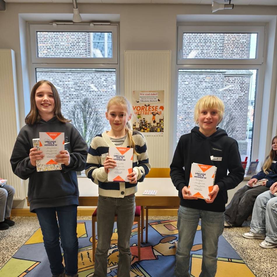 Regionalentscheid in Geldern: Johanna Nehb gewinnt Vorlesewettbewerb