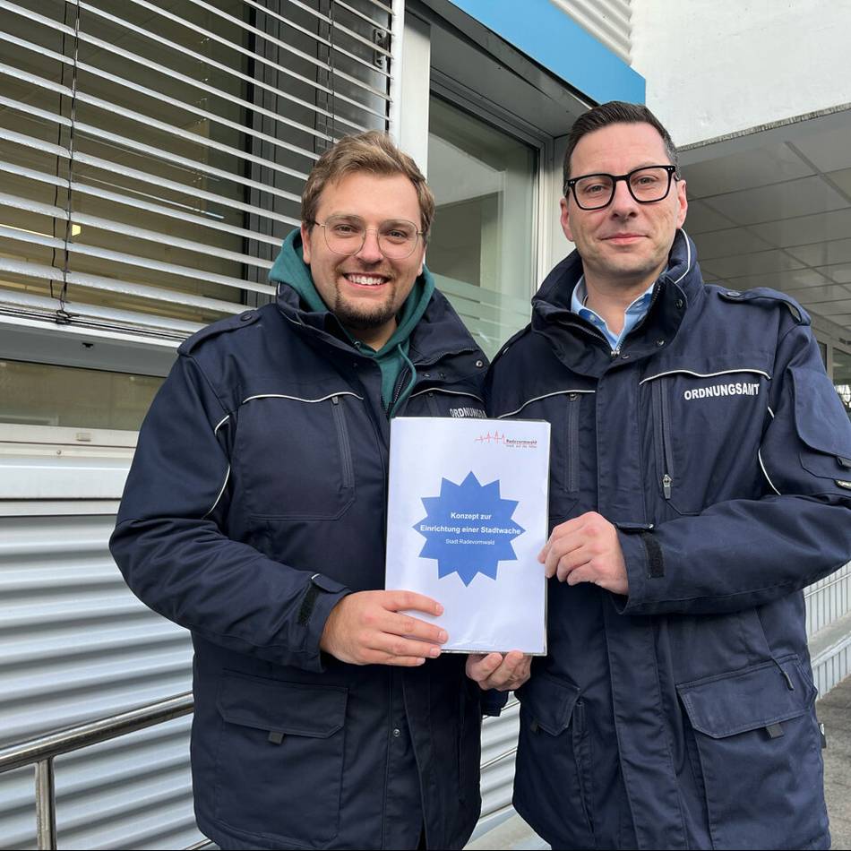 Sicherheit in Radevormwald: Stadtwache kommt – Verwaltung stellt Konzept vor