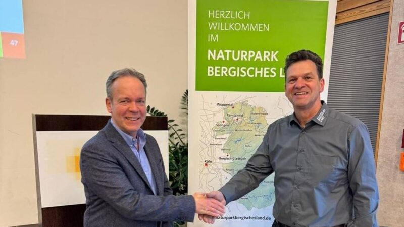 Landrat des Oberbergischen Kreises: Klaus Grootens ist nun Verbandsvorsteher des Naturparks