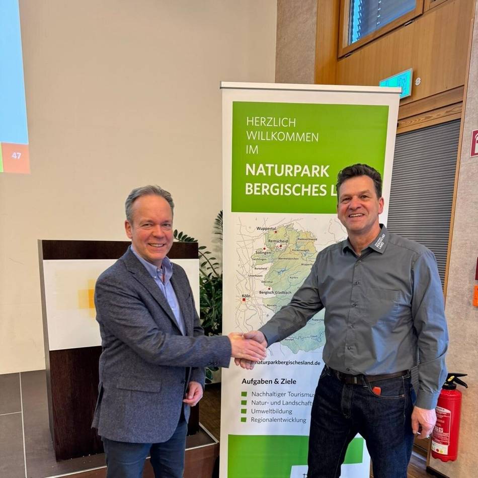 Landrat des Oberbergischen Kreises: Klaus Grootens ist nun Verbandsvorsteher des Naturparks