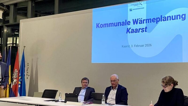 So will Kaarst künftig heizen: Wärmeplan soll schon dieses Jahr stehen