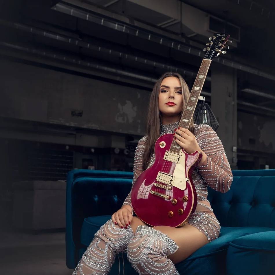 Auftritt in Geldern: Ally Venable rockt den „Joker“