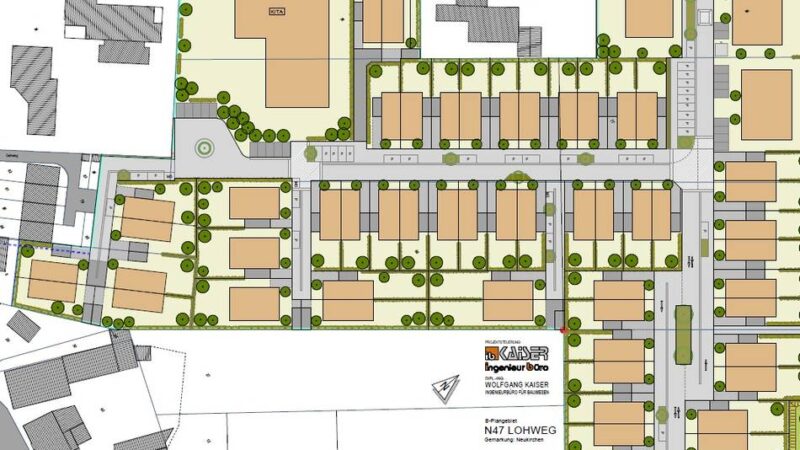 Haus bauen in Grevenbroich-Neukirchen: Baugebiet „Lohweg“ wird vermarktet – Politiker legen Straßennamen fest