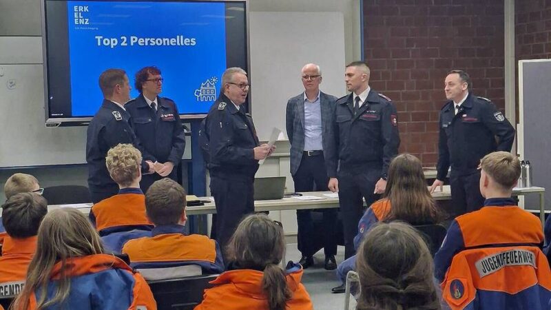 Versammlung der Jugendfeuerwehr: Erkelenzer Feuerwehr informiert über Entwicklung des Nachwuchses
