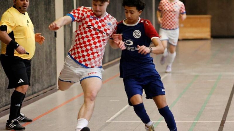 Nach Derbysieg in Futsal-Niederrheinliga: Croatia Geistenbeck mischt Karten neu