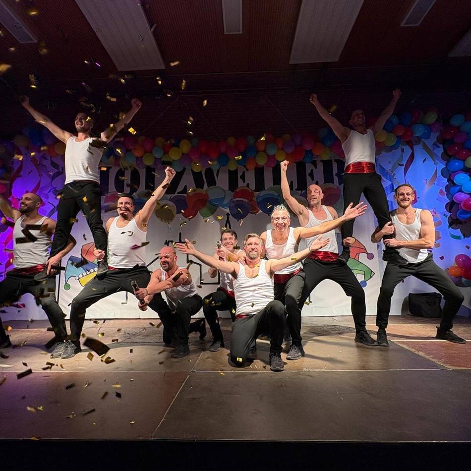 Männerballett aus Holzweiler: Chicos stehen seit zehn Jahren auf der Bühne