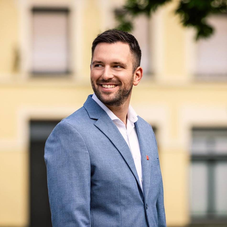 Nach 100 Tagen als Rheinbergs Bürgermeister: Philipp Richter sieht die Stadt auf einem guten Weg