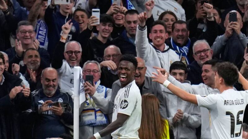 Champions League: Vinícius revanchiert sich gegen Benfica – Fan fliegt wegen Hitlergruß raus