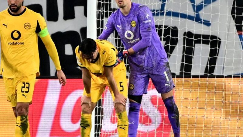 Bittere Pleite in der Champions League: BVB-Torwart Kobel nimmt Aus auf sich – Schlotterbeck rätselt über Rote Karte