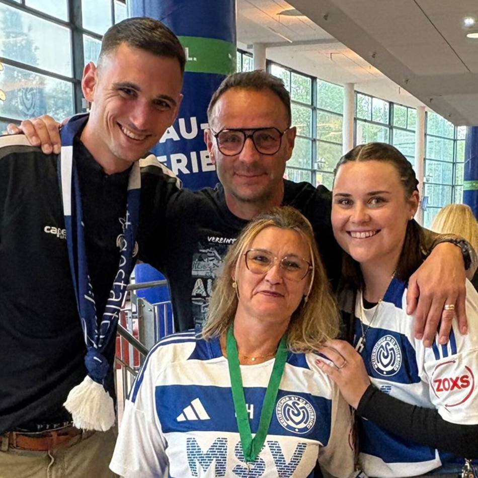 „Der MSV ist der Jackpot“: Wie der Fußball die Familie Hirsch verbindet