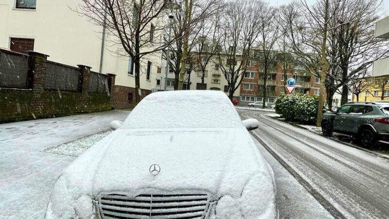 Mönchengladbach in Weiß: Ein bisschen Schneegestöber – was nun gilt