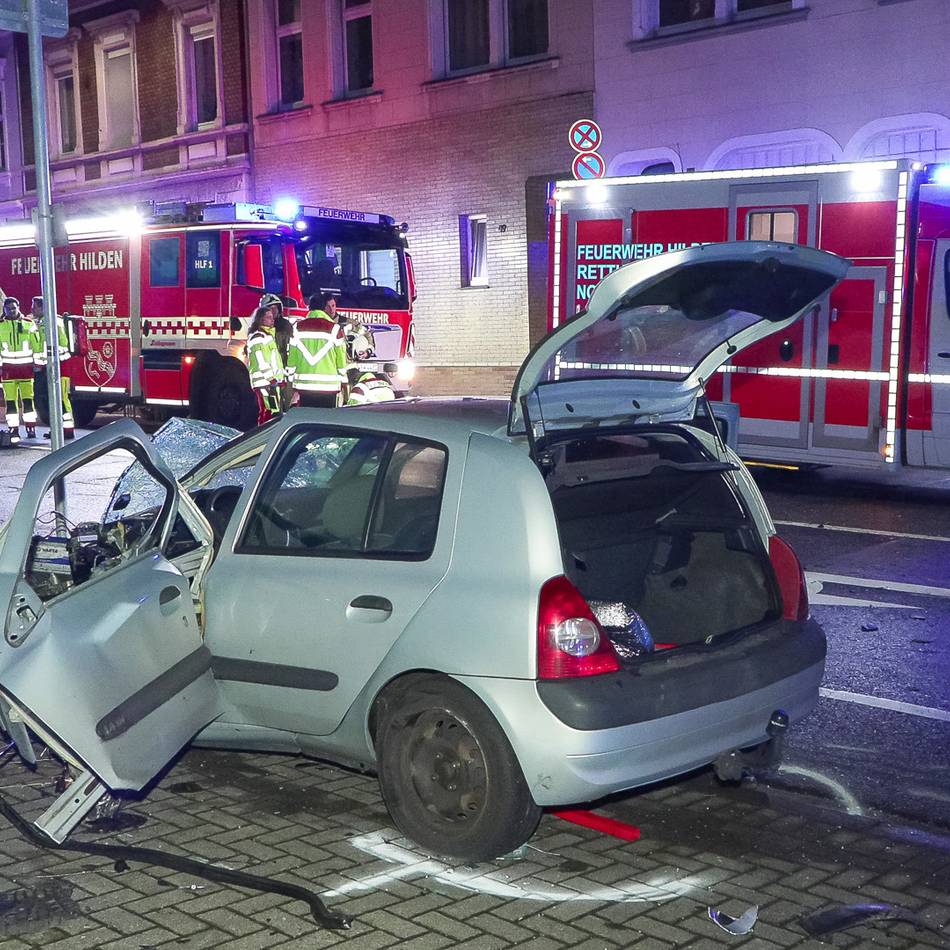 Unfall in Hilden: Polizei – Verdacht auf illegales Autorennen hat sich bislang nicht erhärtet