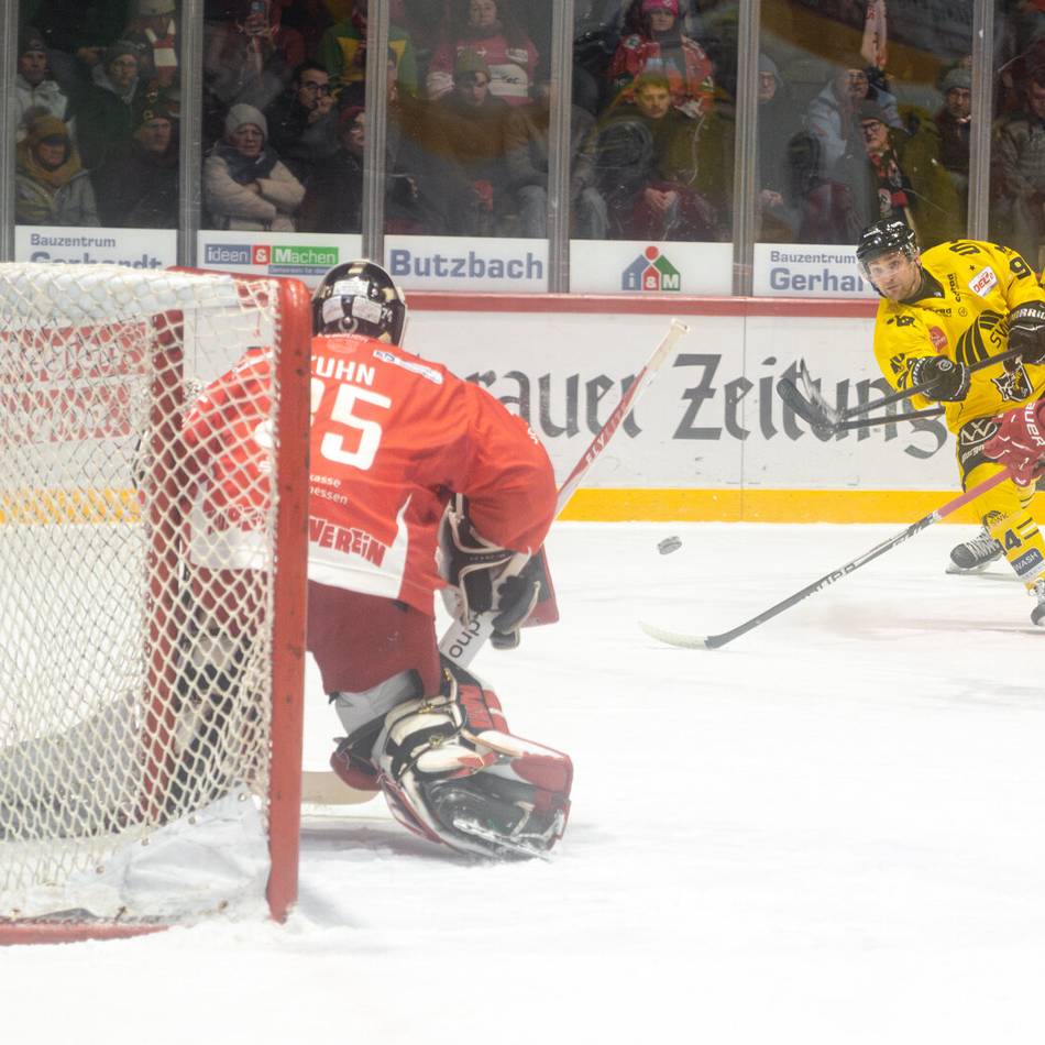 Viel Ärger beim 2:3 n. P. in Bad Nauheim: Popiesch-Rauswurf und wahnwitziger Chancenwucher – Serie der Pinguine ist gerissen