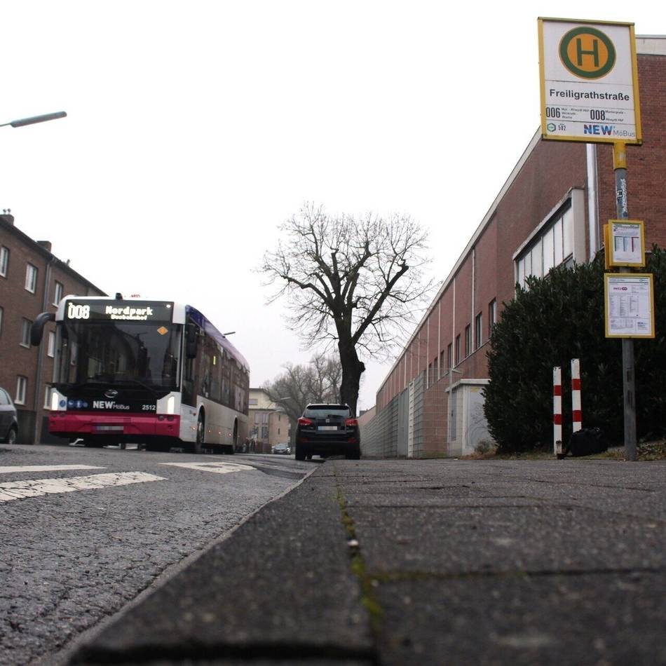 Umbau in Mönchengladbach: Diese Haltestellen werden jetzt barrierefrei