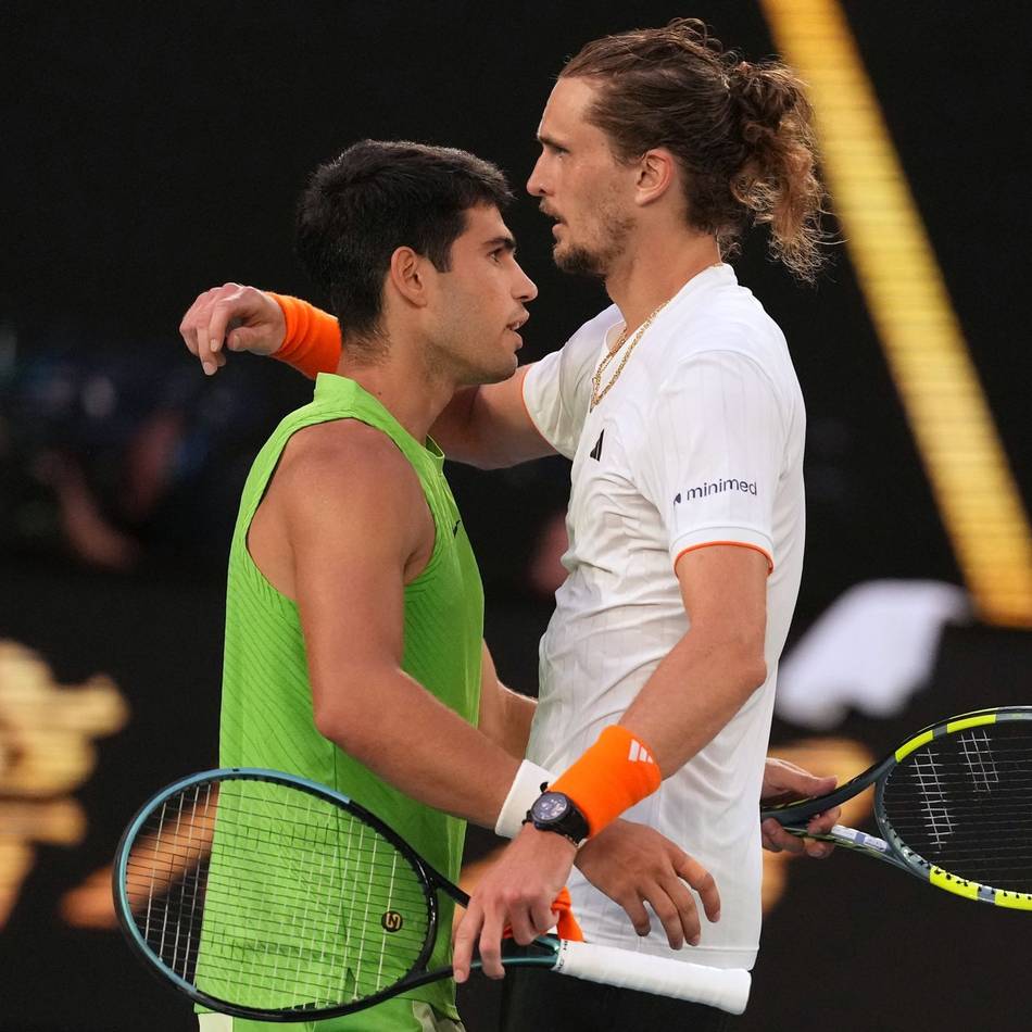 Dramatische Halbfinals in Melbourne: In XXL-Highlight-Videos: Alcaraz ringt Zverev nieder, Djokovic wirft Sinner raus