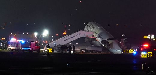 New York: Air-Canada-Flug kollidiert am Flughafen LaGuardia mit Fahrzeug
