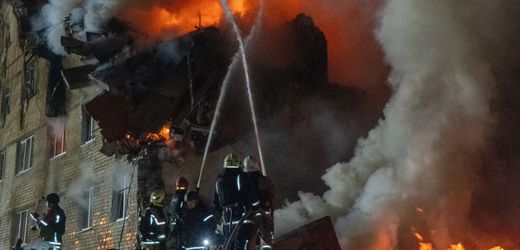 Ukraine: Russische Rakete trifft Haus in Charkiw – Tote und Verletzte