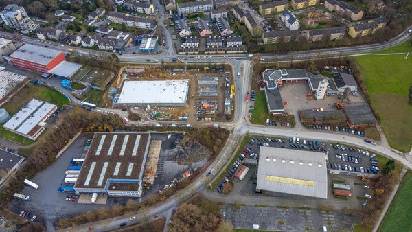 Straße in Heiligenhaus wegen Bauarbeiten teilweise komplett gesperrt