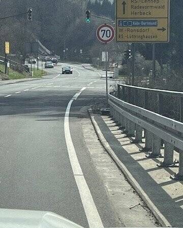 Wupperorte in Radevormwald: Tempo-70-Schild überrascht Bürger in Dahlhausen
