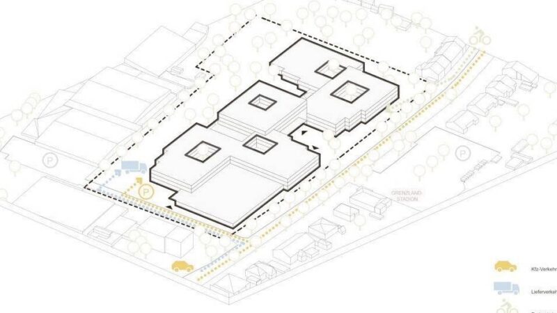Container und Neubau in Mönchengladbach: 130 Millionen Euro für die siebte Gesamtschule