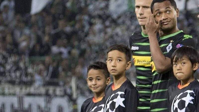 Mit sieben Jahren: Als Wael Mohya seinen ersten großen Auftritt im Borussia-Park hatte