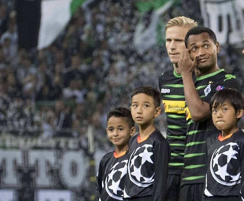 Mit sieben Jahren: Als Wael Mohya seinen ersten großen Auftritt im Borussia-Park hatte