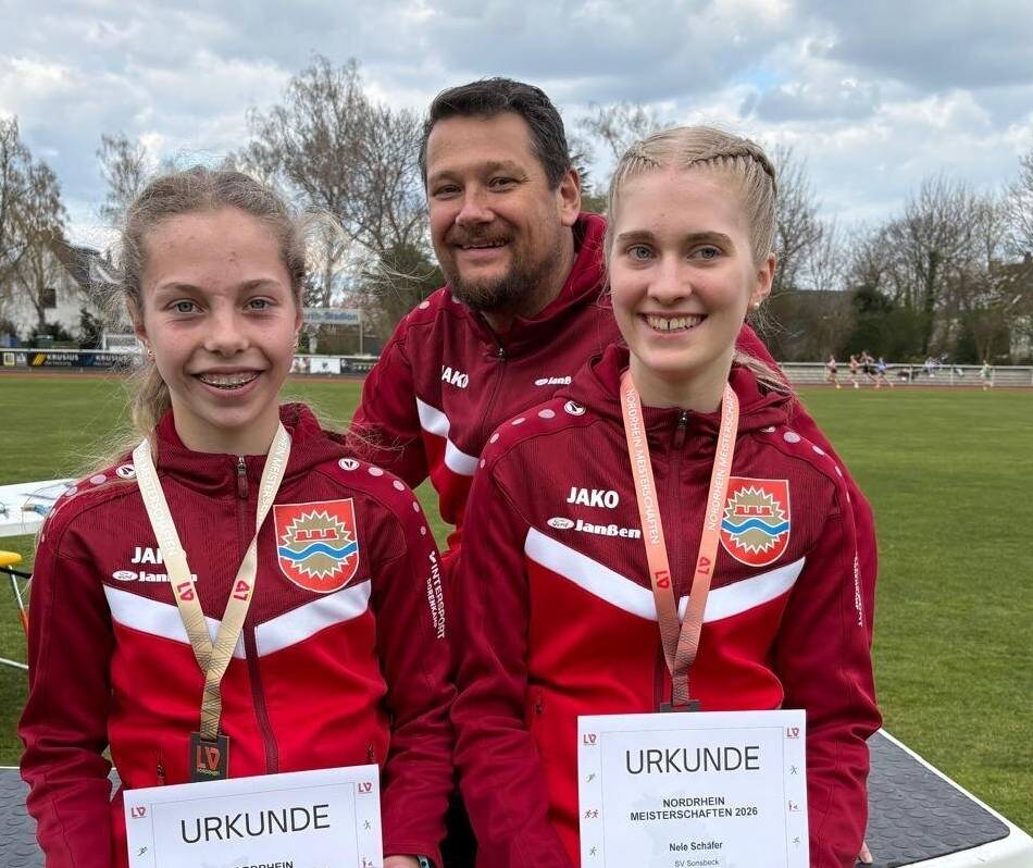 Start in die Bahnsaison: Nordrhein-Medaillen und ein besonderer Bonus