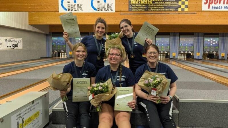 Größter Erfolg der Vereinsgeschichte: Langenfelder Keglerinnen sind Deutsche Vizemeister