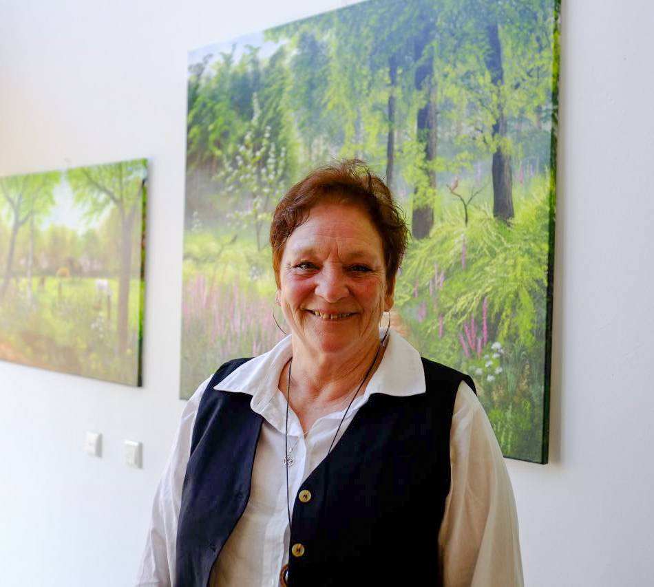 Ausstellung von Ulla Genzel: Kleine Momente des Glücks im Katharinen-Haus Winnekendonk