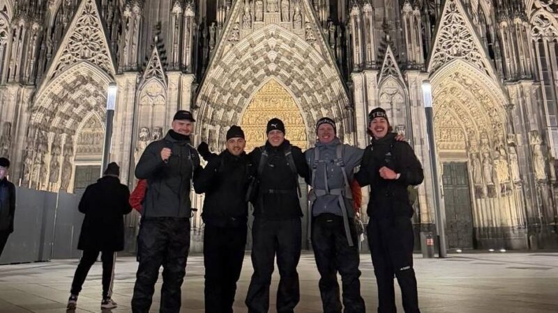 Wanderung zum Kölner Dom: Hartgesottene aus Erkelenz trotzen der Kälte