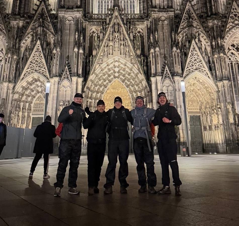 Wanderung zum Kölner Dom: Hartgesottene aus Erkelenz trotzen der Kälte