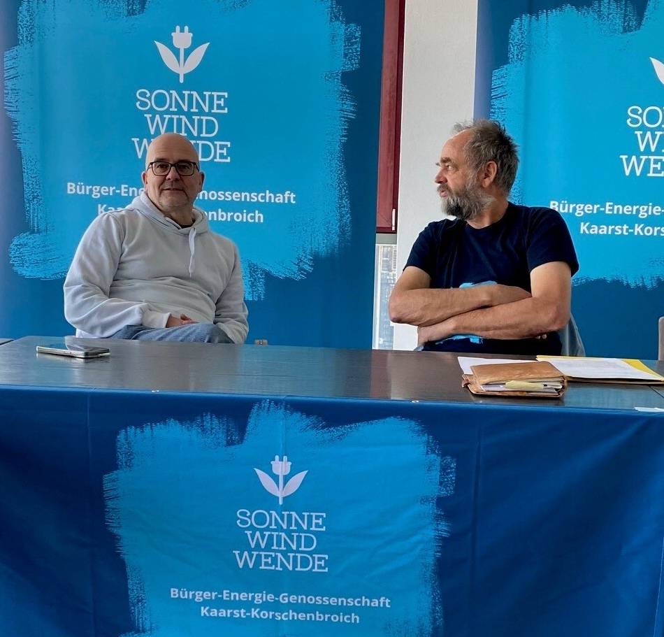 Sonne Wind Wende Kaarst-Korschenbroich stellt Stromtarif vor: Energiewende in Bürgerhand