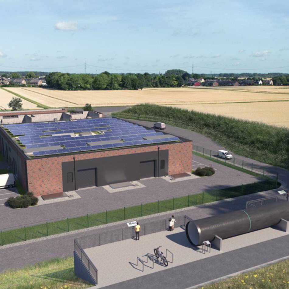 Rheinwasser-Transportleitung in Dormagen: Startschuss für den Bau des Pumpwerks am Rhein