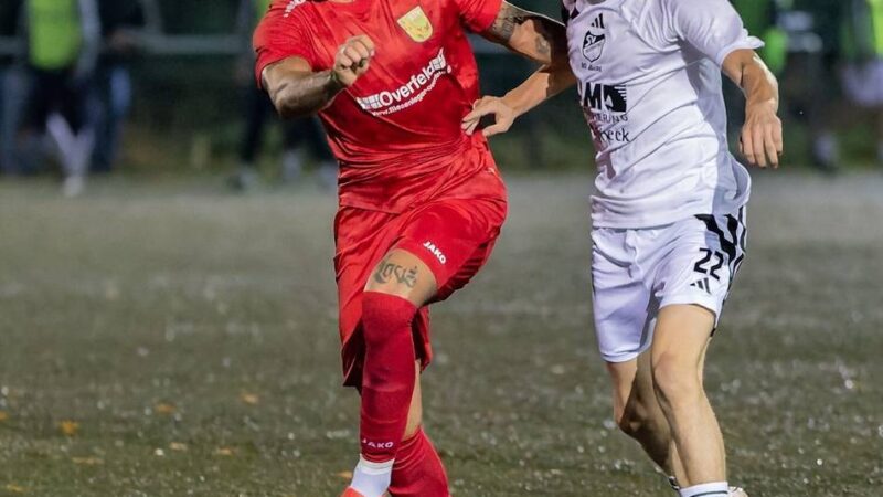 Erstes Landesliga-Tor: Budbergs Jungspund Finn Berg nutzt seine Chance