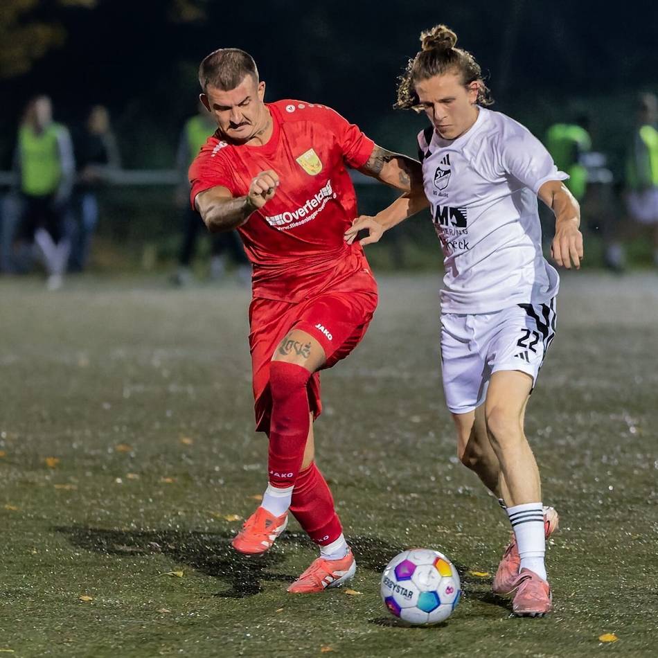 Erstes Landesliga-Tor: Budbergs Jungspund Finn Berg nutzt seine Chance