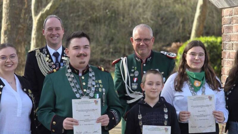 Brauchtum in Grevenbroich: Neue Nachwuchsmajestäten im Bezirksverband