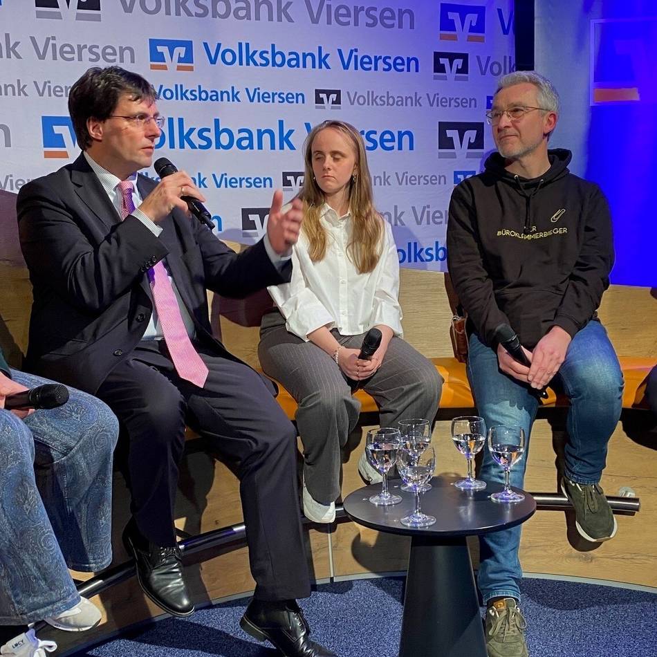 Talkrunde „Menschen im Mittelpunkt“: Von Fantastik bis zur hohen Finanzpolitik