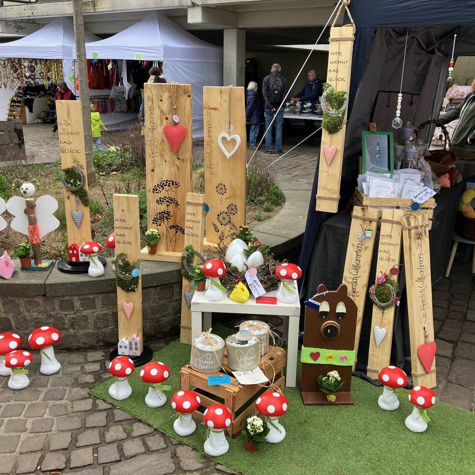 40 Aussteller in Büttgen: Ostermarkt lockt mit vielen Angeboten